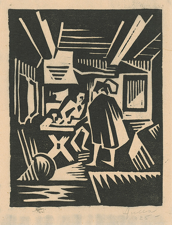 Ľudovít Fulla – V krčme 