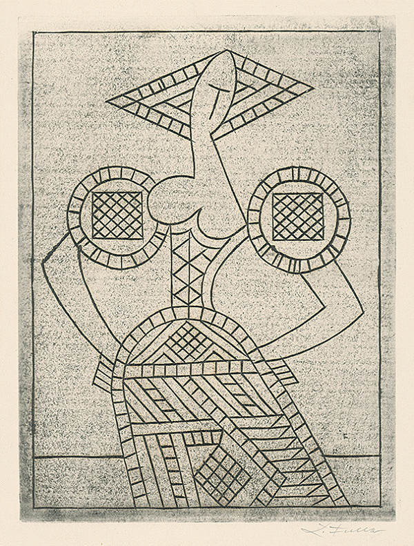 Ľudovít Fulla – Černoška 