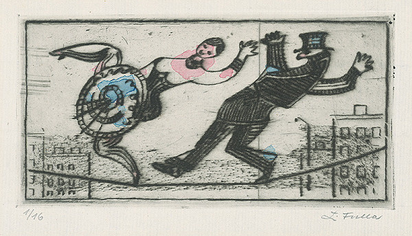 Ľudovít Fulla – Povrazolezci 