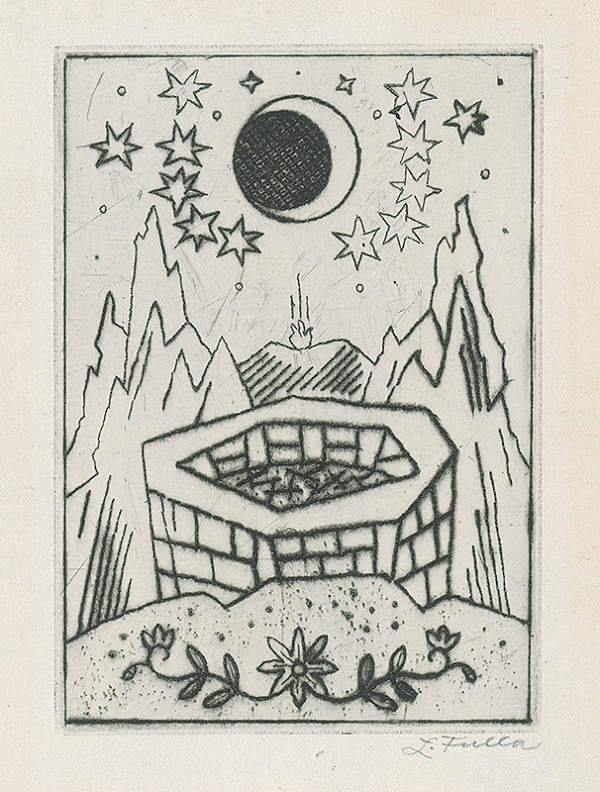 Ľudovít Fulla – Fire on the Ridge 