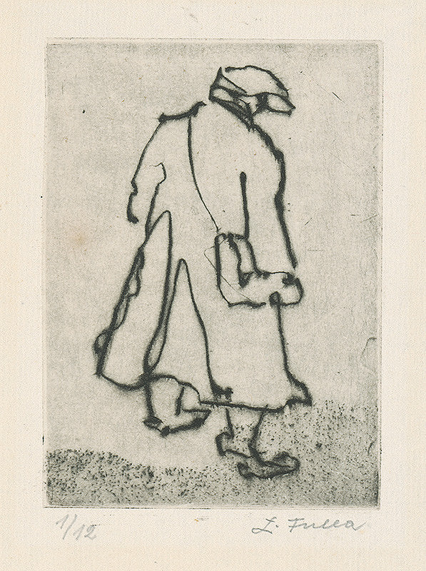 Ľudovít Fulla – Pri ceste 