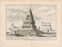 Johann Bernhard Fischer von Erlach, Johann Ulrich Krauss – Pohľad na egyptskú hrobku kráľa Sotisa  