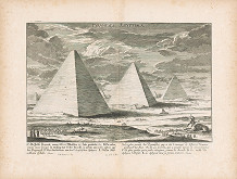 Johann Bernhard Fischer von Erlach, Johann Ulrich Krauss – Egyptské pyramídy  