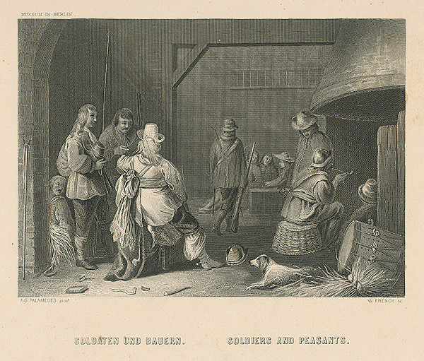 William French, Wiliam Frensch, Anthonie Palamedesz. – Vojaci a roľníci 