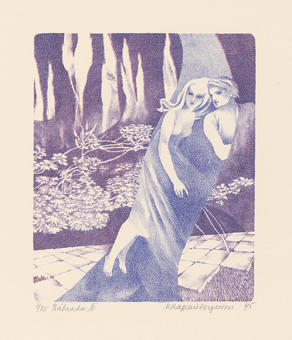 Naďa Rappensbergerová-Jankovičová – Záhrada III. 