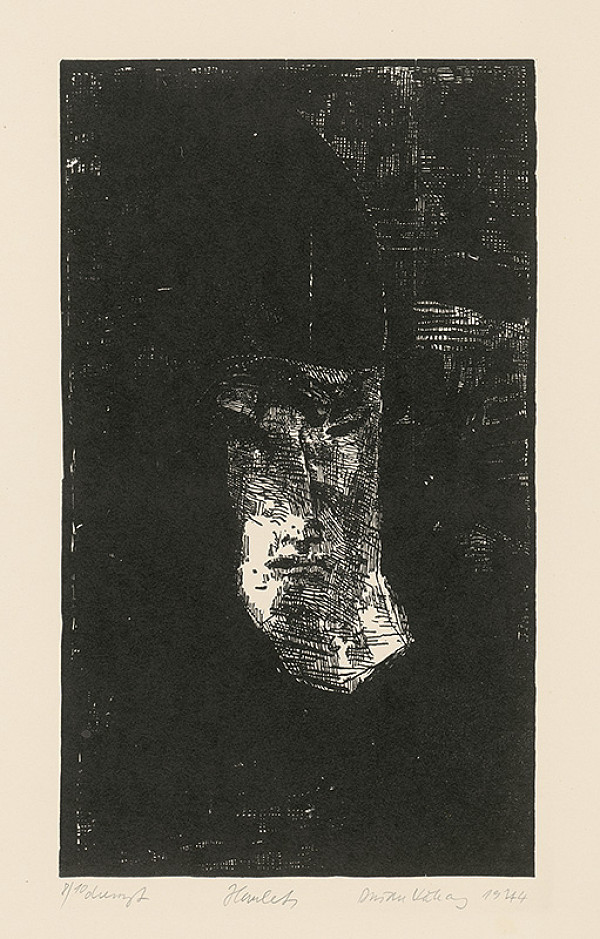 Dušan Kállay – 2. ilustrácia ku knihe W.Shakespeara Hamlet 