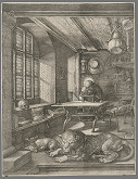 Albrecht Dürer – Sv. Hieronym vo svojej pracovni 