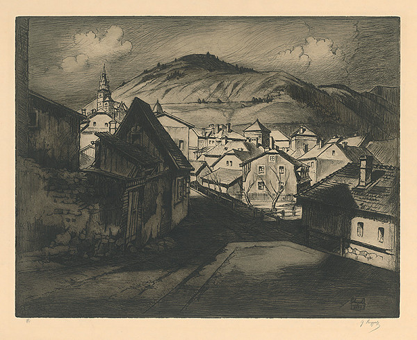 Gejza Angyal – Kremnica od mlyna 