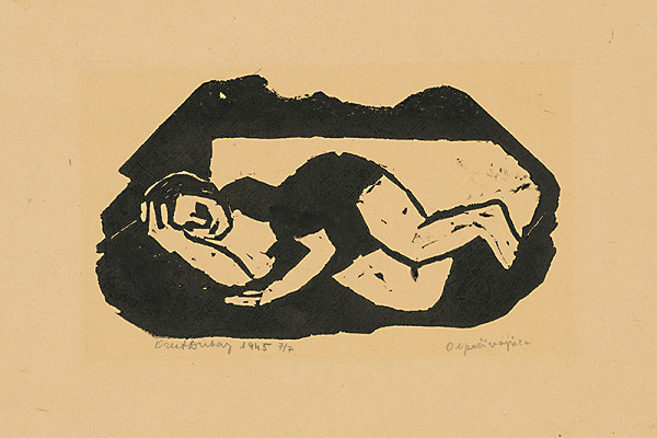 Orest Dubay – Odpočívajúca 