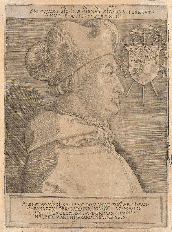 Albrecht Dürer – Kardinál Albrecht z Brandenbergu 