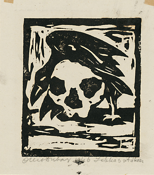 Orest Dubay – Lebka s vtákom 