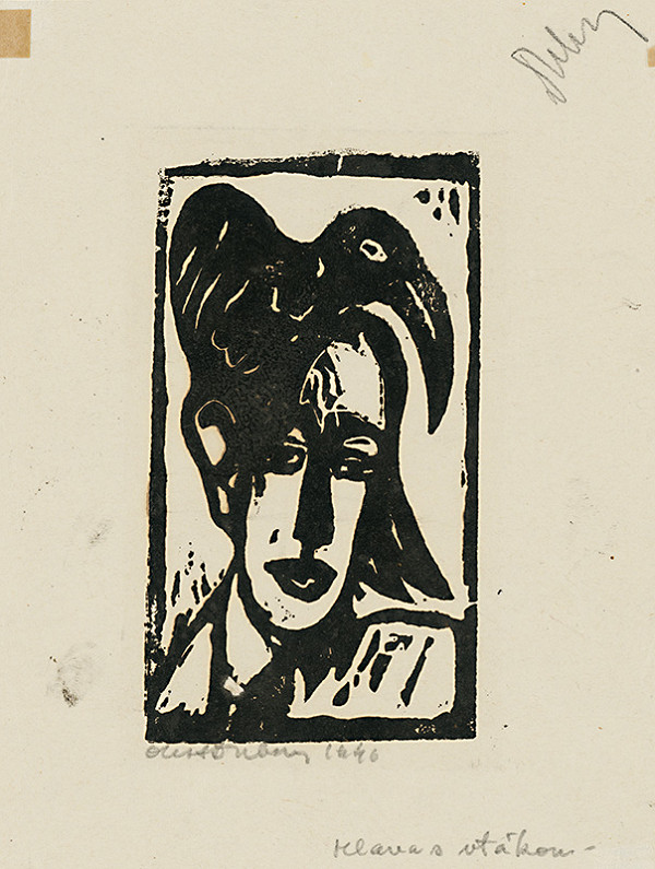 Orest Dubay – Hlava s vtákom 