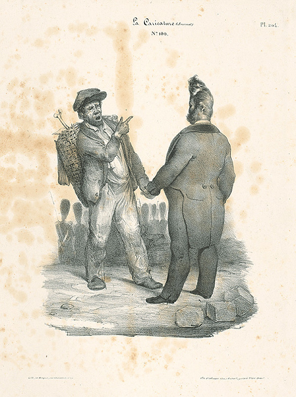 Francúzsky autor z 30. rokov 19. storočia – Stretnutie 