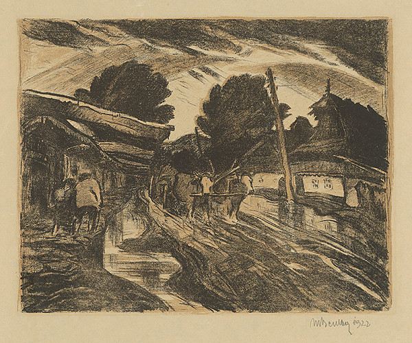 Martin Benka – Cesta dedinou 