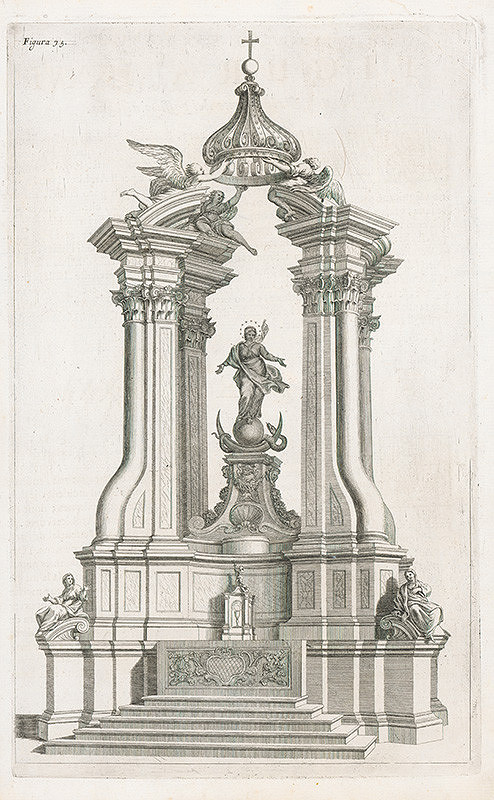 Andrea Pozzo, Giacomo Böemo Komarek – Fig.75. - Oltár Capricioso 