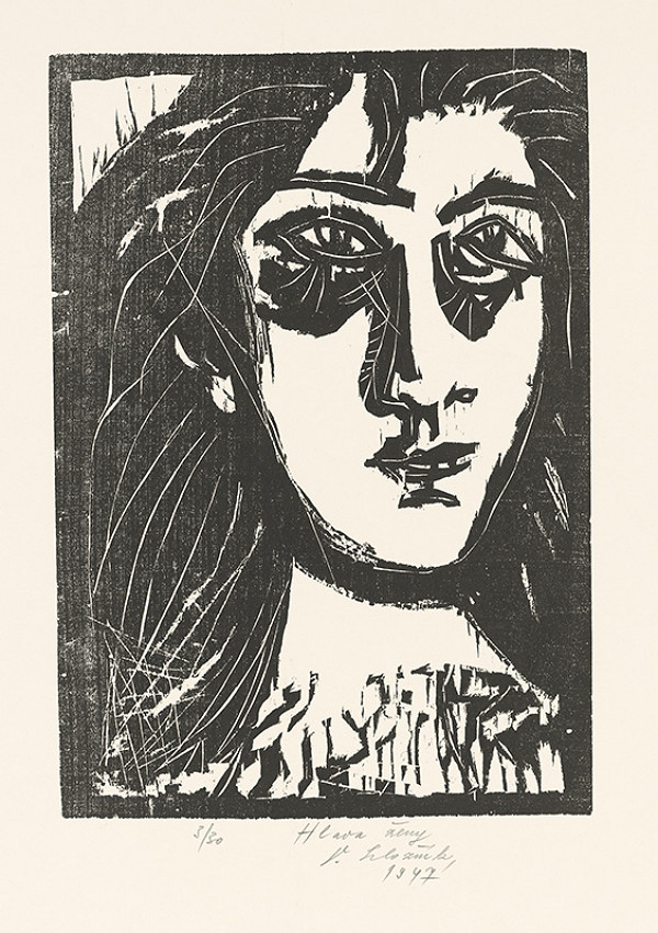 Vincent Hložník – Hlava ženy 