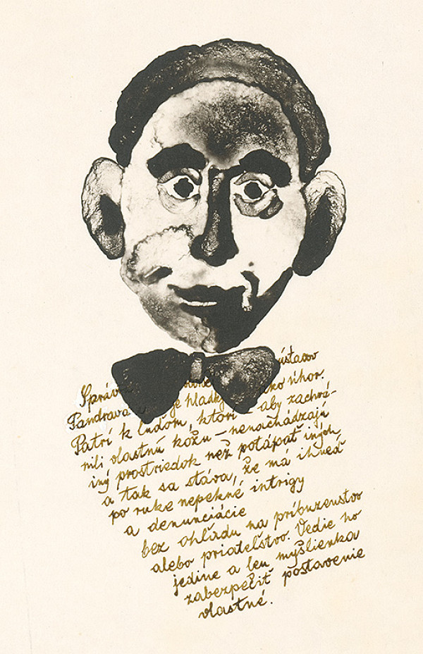 Dušan Grečner – Hlava s motýlkom