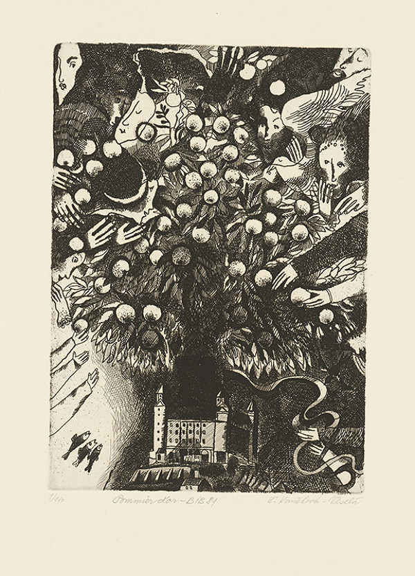 Ľuba Končeková-Veselá – Pommier d'or - BIB 81 