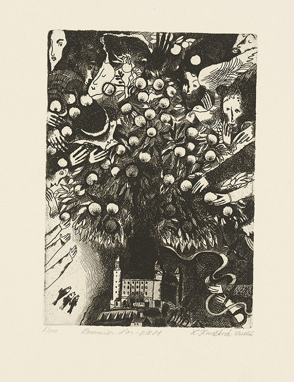 Ľuba Končeková-Veselá – Pommier d'or - BIB 81 