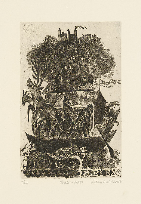 Ľuba Končeková-Veselá – Visite - BIB 81 