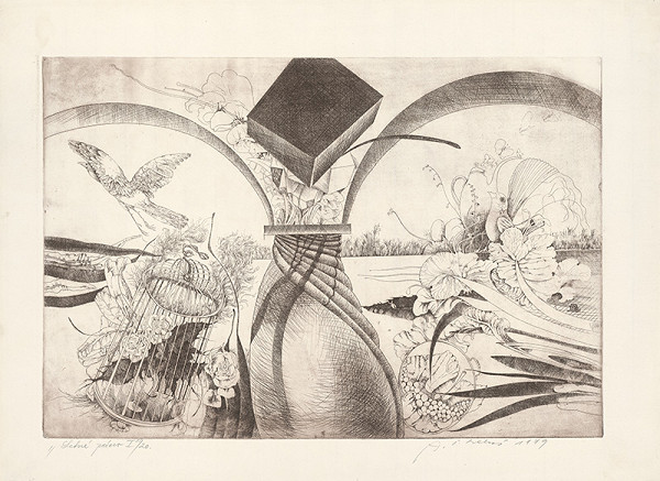 Alžbeta Štefunková-Szabová – Letné ráno I. 