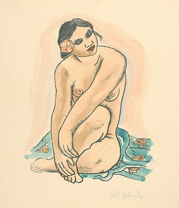 Mikuláš Galanda – Dievča z Tahiti 