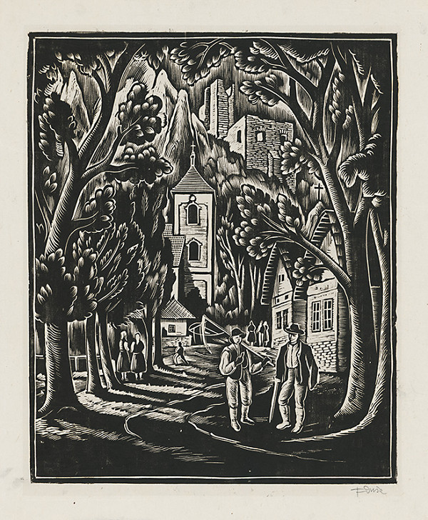 Ferdiš Duša – Vršatecké podhradie 