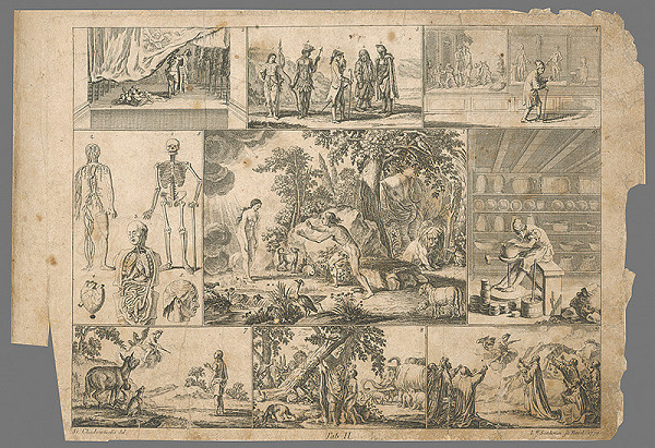 Johann Friedrich Schleuen, Gottfried Chodowiecki – Stvorenie človeka 