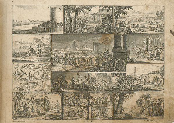 Johann Friedrich Schleuen, Gottfried Chodowiecki – Sedem rán egyptských 