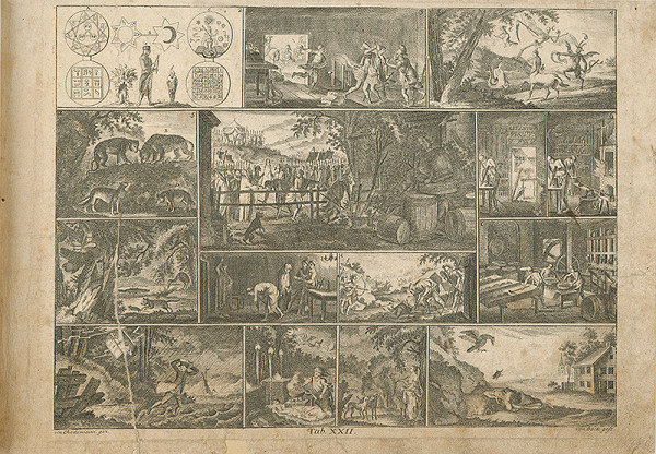 Johann Carl Bock, Gottfried Chodowiecki – Vojenský tábor 