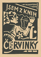 Ľudovít Fulla – Ex libris L.Červinky 