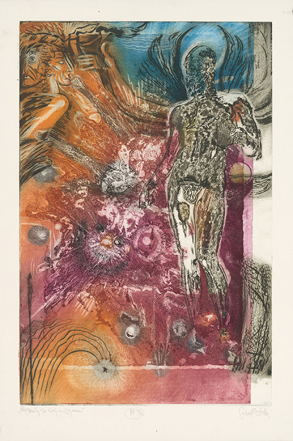 Gabriel Štrba – Odysseus so svojim synom 