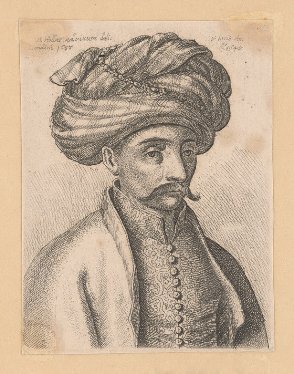 Václav Hollar – Hlava Turka 