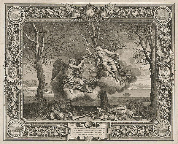 Charles Le Brun, Sebastien Le Clerc st. – Božskí radcovia Ľudovíta XIV. 