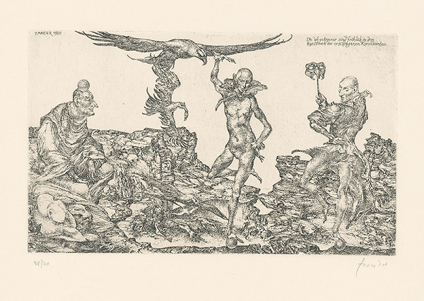 Heinz Zander – Zbojníci sú veselí v kostýmoch zabitých komediantov. 