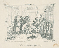 František Gustav Chalupa – Vykladačka kariet 