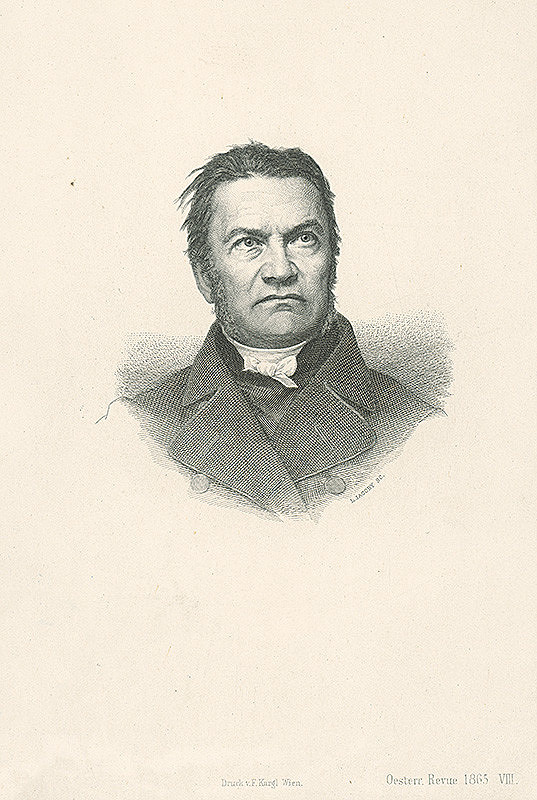 Louis Jacoby – Podobizeň P.V.Šafárika 