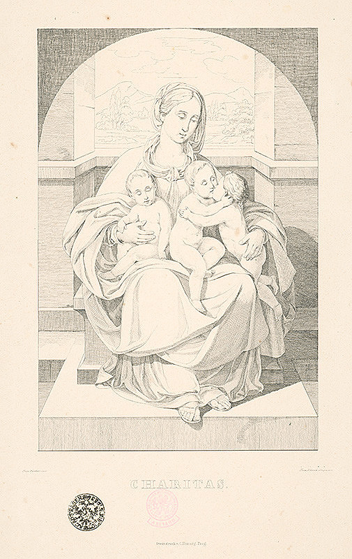 Ferdinand Karl Klimsch, Franz Christian Waldherr – Charitas 