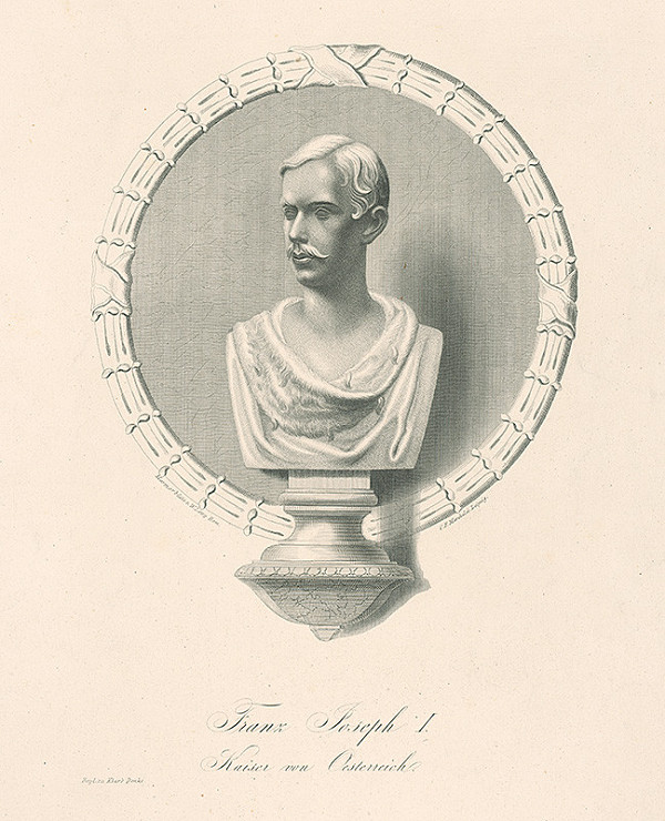 C.F. Merckel – Busta cisára Františka Jozefa I. 