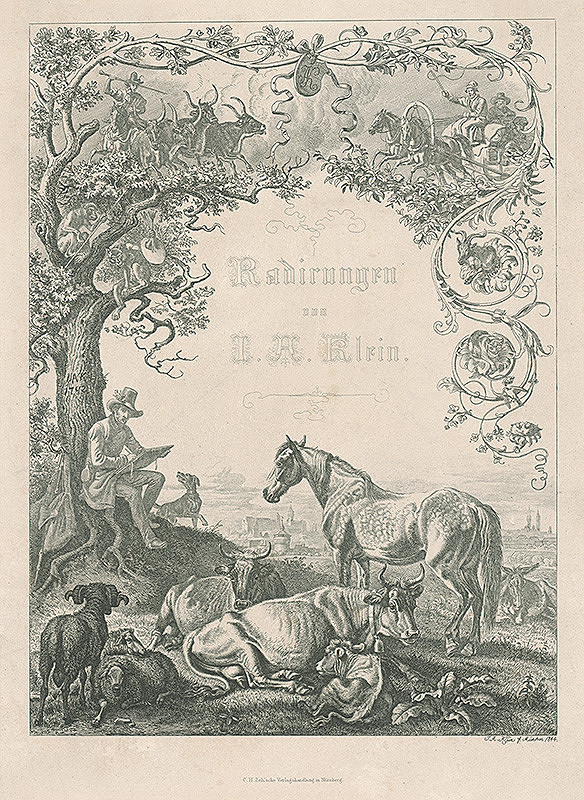 Johann Adam Klein – Radirungen von J.A.Klein 