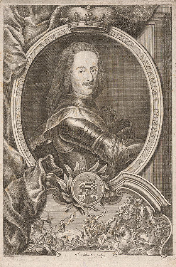 Carl Albrecht – Podobizeň Leopolda,knieža z Anhaltu 