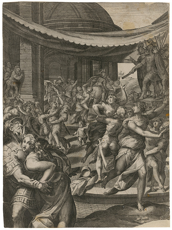 Aegidius Sadeler II. – Únos Sabiniek 