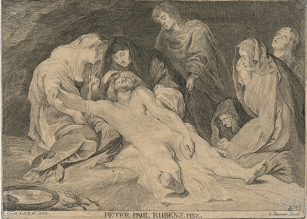 Anton Jozef Prenner, Peter Paul Rubens – Oplakávanie Krista 