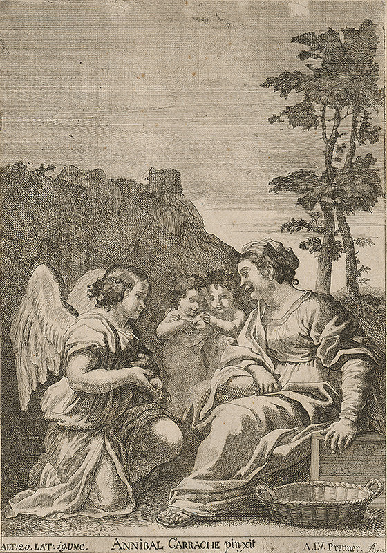 Anton Jozef Prenner, Annibale Carracci – Zvestovanie 