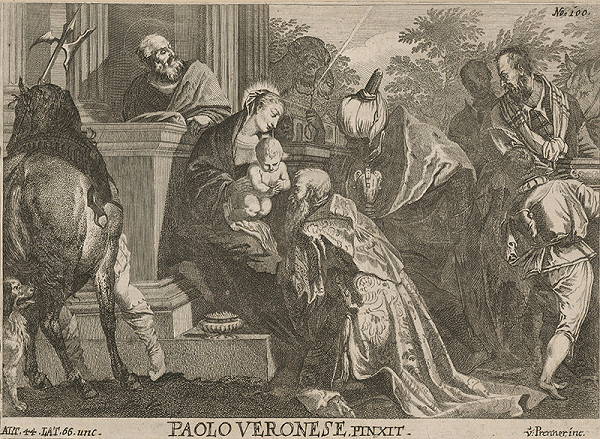 Anton Jozef Prenner, Paolo Veronese – Klaňanie troch kráľov 