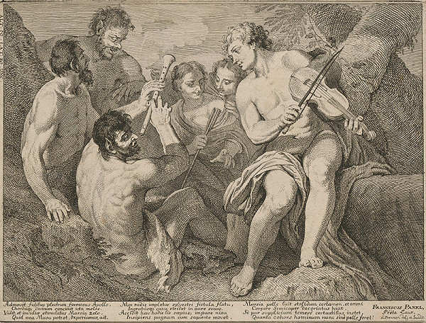 Anton Jozef Prenner – Marsyas a Apolón 
