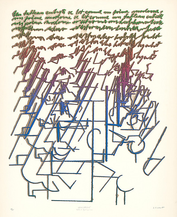 Daniel Fischer – Obrazobáseň. Pocta G.Apollinairovi 