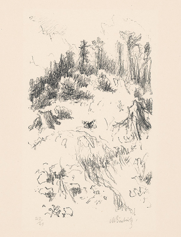 Max Švabinský – Apollo na malej paseke 