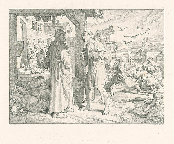 Alois Petrák, Josef Führich – Prosba do služby 