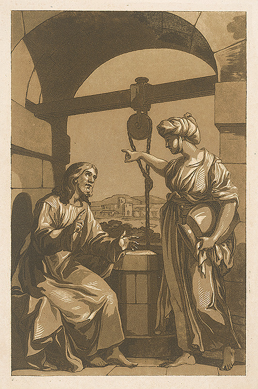 Neznámy autor – Kristus a žena pri studni 